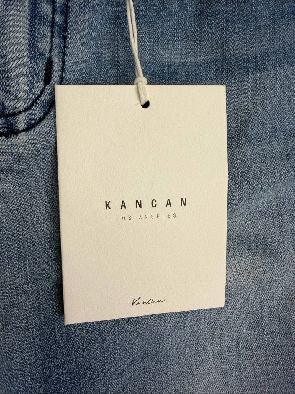 KanCan Sz 5 Light Blue Mid Rise Flare Jeans NWT - Picture 3 of 8